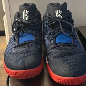 Nike Navy and Red Sneakers